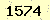 請輸入此驗證碼 : 1574