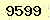 請輸入此驗證碼 : 9599