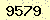 請輸入此驗證碼 : 9579