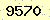 請輸入此驗證碼 : 9570