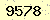請輸入此驗證碼 : 9578