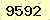 請輸入此驗證碼 : 9592