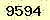 請輸入此驗證碼 : 9594