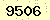 請輸入此驗證碼 : 9506