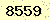 請輸入此驗證碼 : 8559