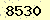 請輸入此驗證碼 : 8530