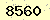 請輸入此驗證碼 : 8560