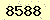 請輸入此驗證碼 : 8588