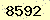 請輸入此驗證碼 : 8592