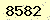 請輸入此驗證碼 : 8582