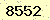 請輸入此驗證碼 : 8552