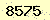 請輸入此驗證碼 : 8575