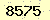 請輸入此驗證碼 : 8575