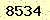 請輸入此驗證碼 : 8534