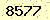 請輸入此驗證碼 : 8577