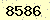 請輸入此驗證碼 : 8586