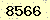 請輸入此驗證碼 : 8566