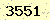 請輸入此驗證碼 : 3551