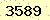 請輸入此驗證碼 : 3589