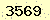 請輸入此驗證碼 : 3569