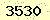 請輸入此驗證碼 : 3530