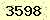 請輸入此驗證碼 : 3598