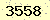 請輸入此驗證碼 : 3558