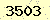 請輸入此驗證碼 : 3503