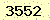 請輸入此驗證碼 : 3552
