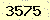 請輸入此驗證碼 : 3575
