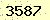 請輸入此驗證碼 : 3587