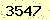 請輸入此驗證碼 : 3547