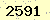 請輸入此驗證碼 : 2591