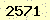 請輸入此驗證碼 : 2571