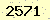 請輸入此驗證碼 : 2571