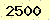 請輸入此驗證碼 : 2500