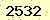 請輸入此驗證碼 : 2532