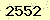 請輸入此驗證碼 : 2552