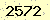 請輸入此驗證碼 : 2572