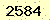 請輸入此驗證碼 : 2584