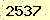 請輸入此驗證碼 : 2537