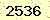 請輸入此驗證碼 : 2536