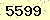 請輸入此驗證碼 : 5599