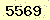 請輸入此驗證碼 : 5569