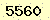請輸入此驗證碼 : 5560