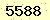 請輸入此驗證碼 : 5588