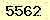 請輸入此驗證碼 : 5562
