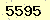 請輸入此驗證碼 : 5595