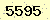 請輸入此驗證碼 : 5595
