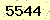 請輸入此驗證碼 : 5544
